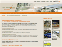 Tablet Screenshot of montreal-nord2020.com